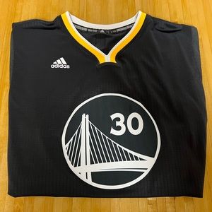 Men’s Golden State Warriors Steph Curry Adidas Jersey XXL
